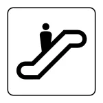 Excalator SVG Icon
